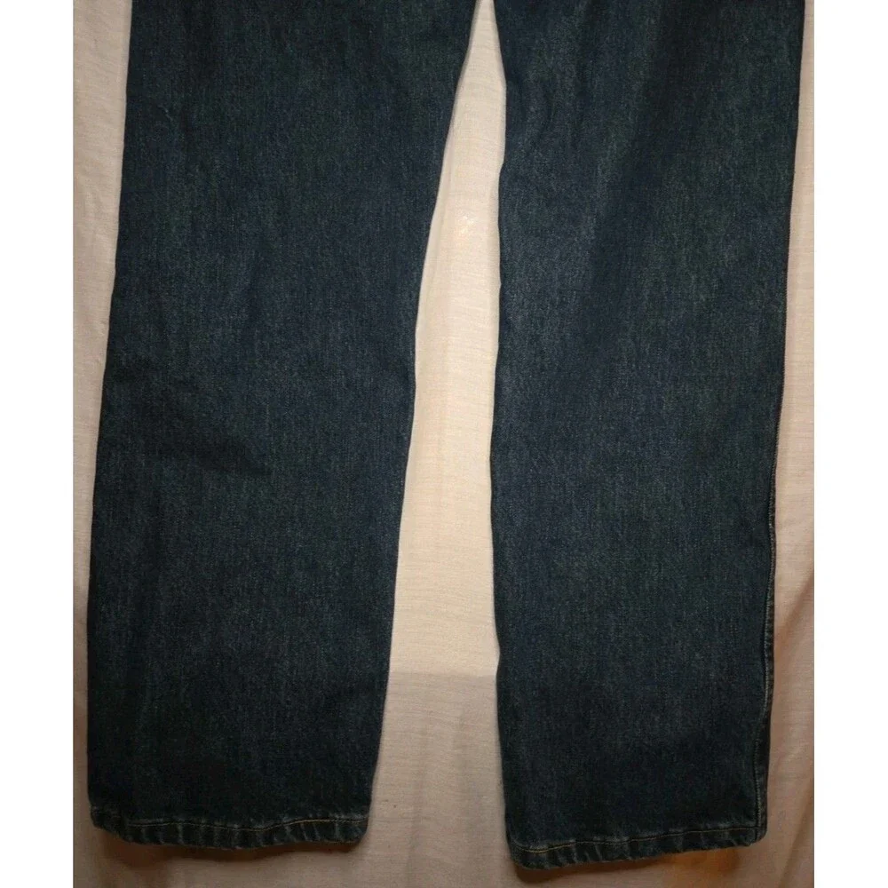 WRANGLER 13MWZ Original Fit Cowboy Cut Jeans DarkWash Denim Mens 40x32